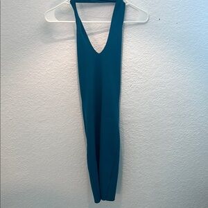 Sincerely Jules Teal Backless Dress